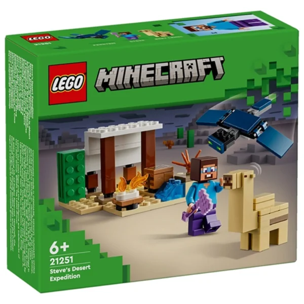 LEGO MINECRAFT 21251 Steves ökenexpedition