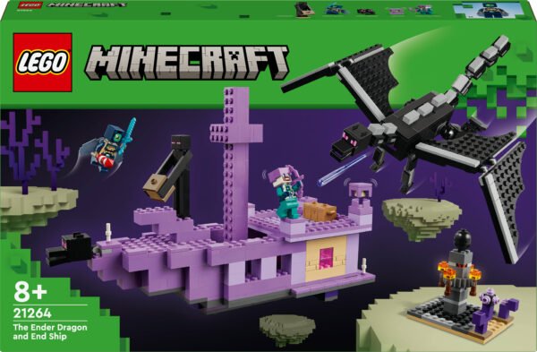 LEGO Minecraft 21264 Enderdraken och Endskeppet
