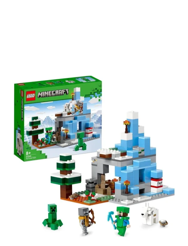 LEGO Minecraft 21243 De Frostiga Bergen
