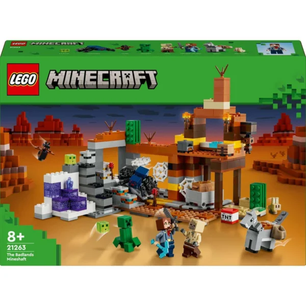 LEGO Minecraft 21263 Gruvschaktet i stenöknen