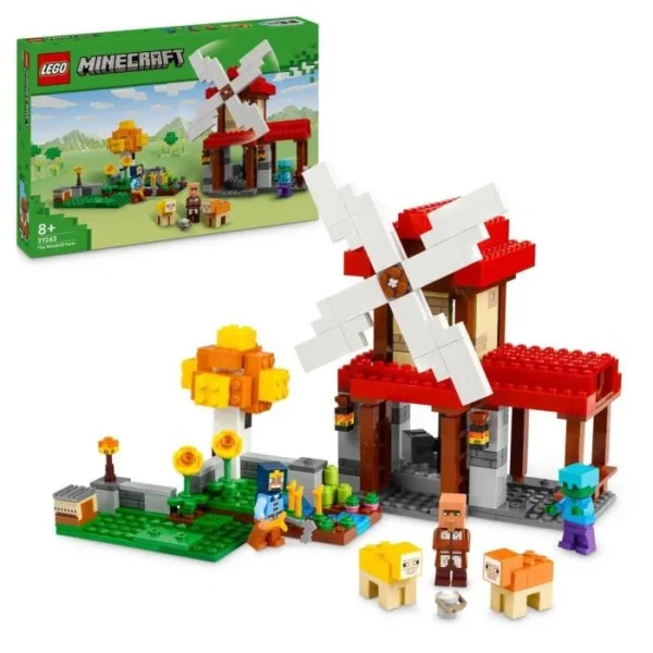 LEGO Minecraft 21262 Väderkvarnsgården