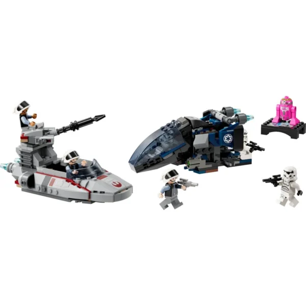 LEGO Imperial Dropship vs. Rebel Scout Speeder