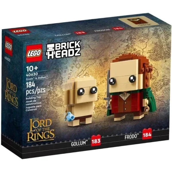 LEGO 40630: BRICKHEADZ: Lord of The Rings: Frodo & Gollum
